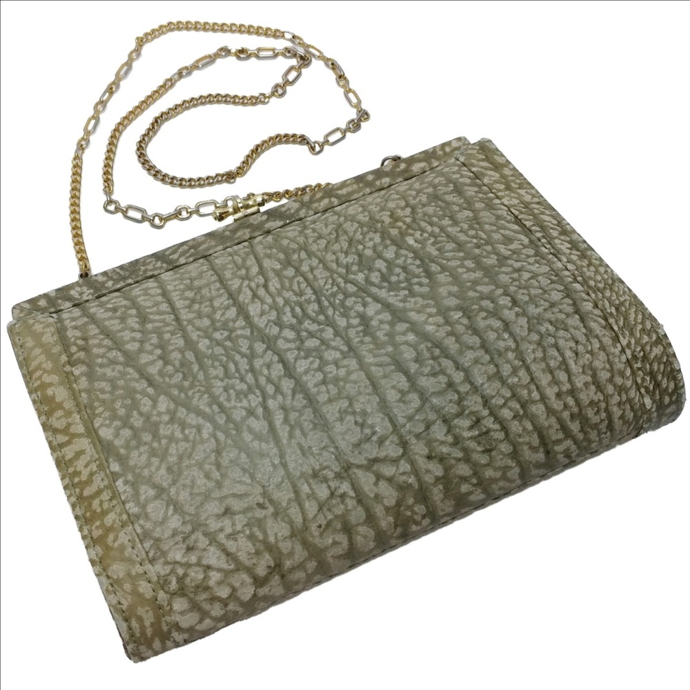 CORBEAU curio Handbag Elephant Leather S. Africa - Picture 3 of 8